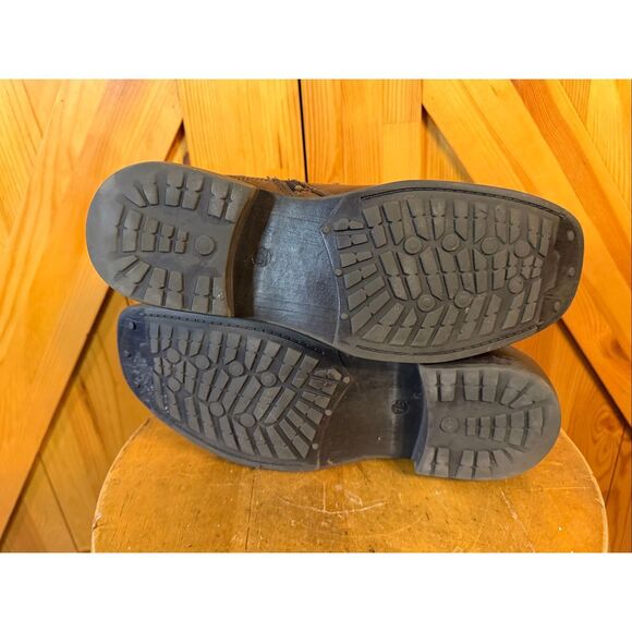 Alfani Grouch Men’s Lace Up & Zip Boots Size Two-Tone 7.5M - Picture 7 of 9